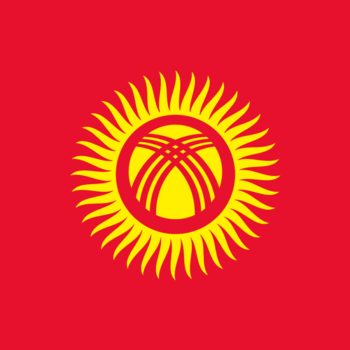 Kyrgyzstan flag