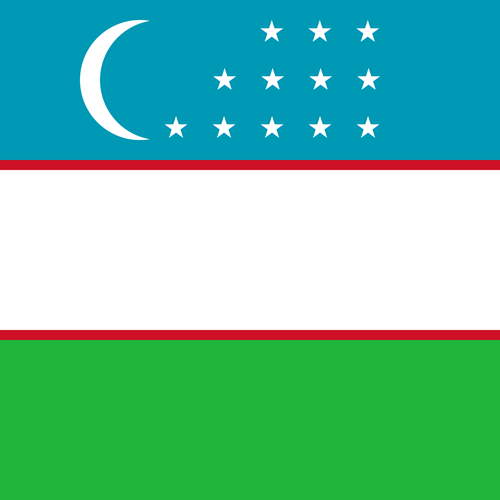 Uzbekistan flag